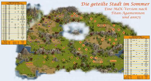 Geteilte Stadt im Sommer - MdK-Version