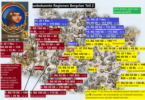 Andros Bergclan Teil 2 unbekannte Regionen